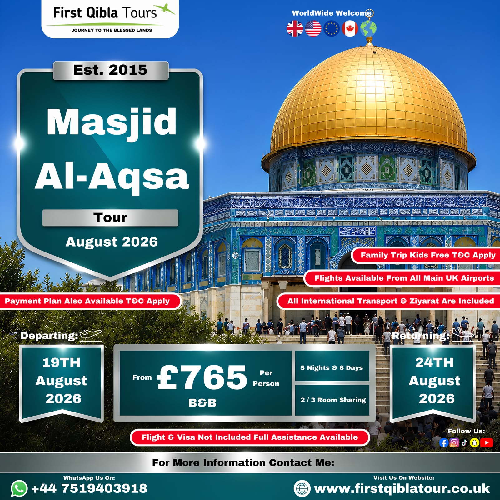 Masjid Al-Aqsa family tour